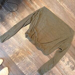 Garage Olive Long Sleeve Top